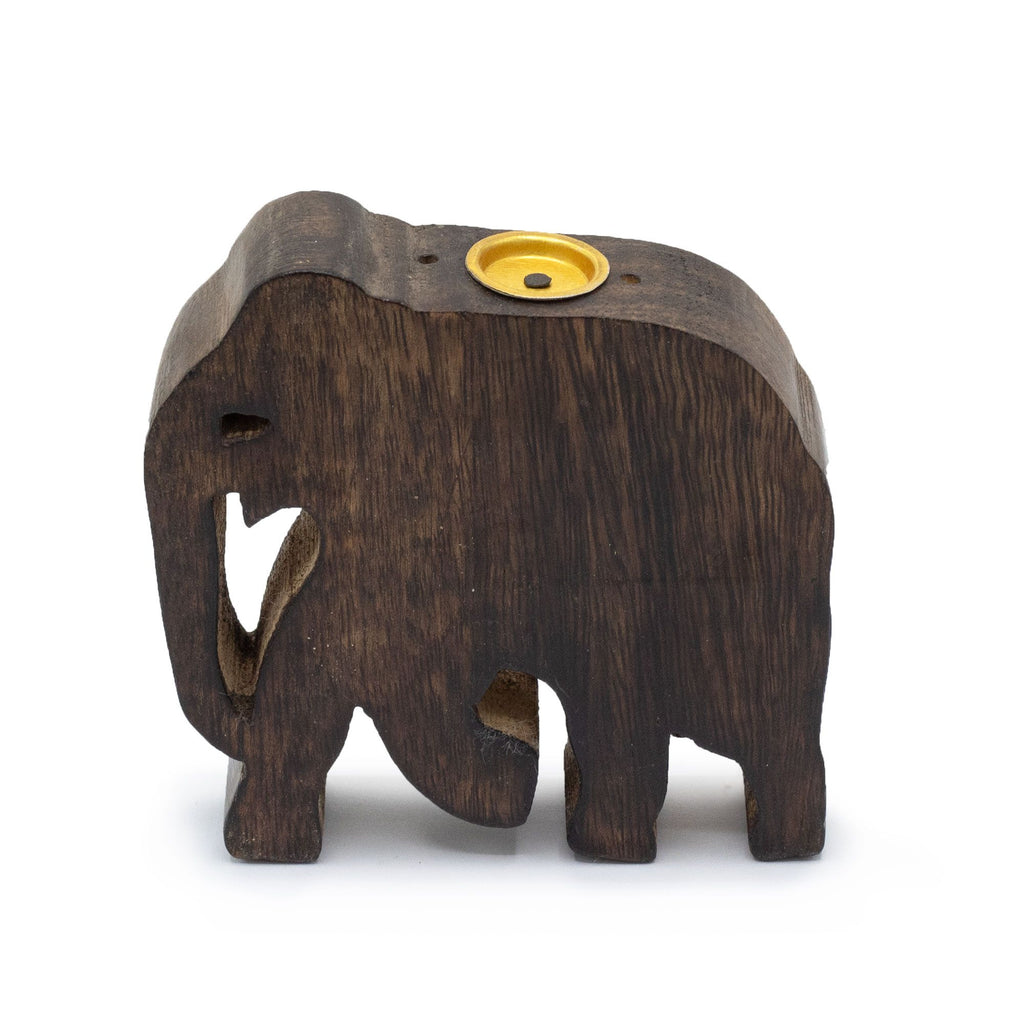 Elephant Incense Cone and Stick Holder – view 2