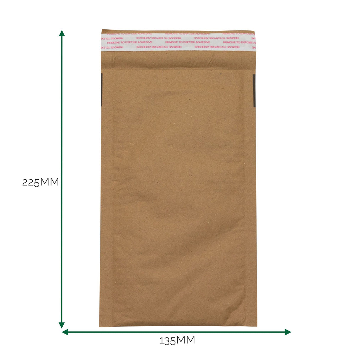 Kraft Honeycomb Mailing Envelope 135x225+40mm