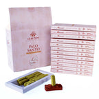 Palo Santo Incense Bricks Set of 15 with Terracotta Burner