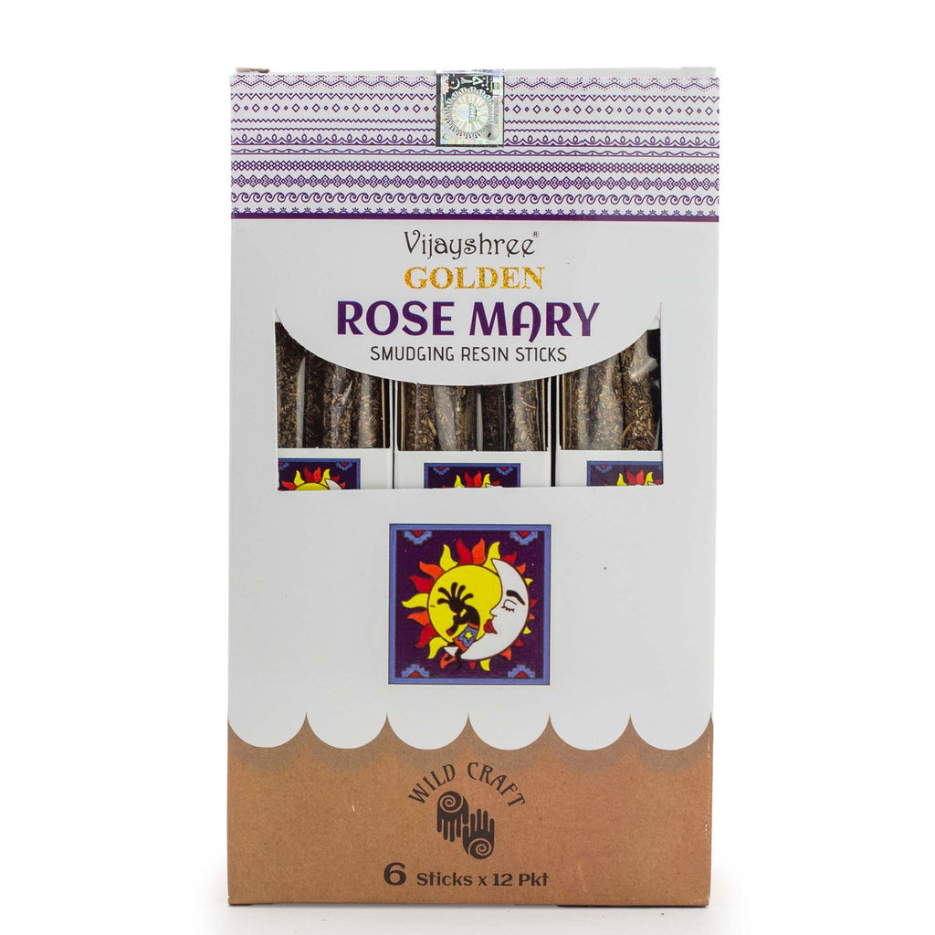 Golden Rose Mary Smudging Resin Sticks - 30g – view 3