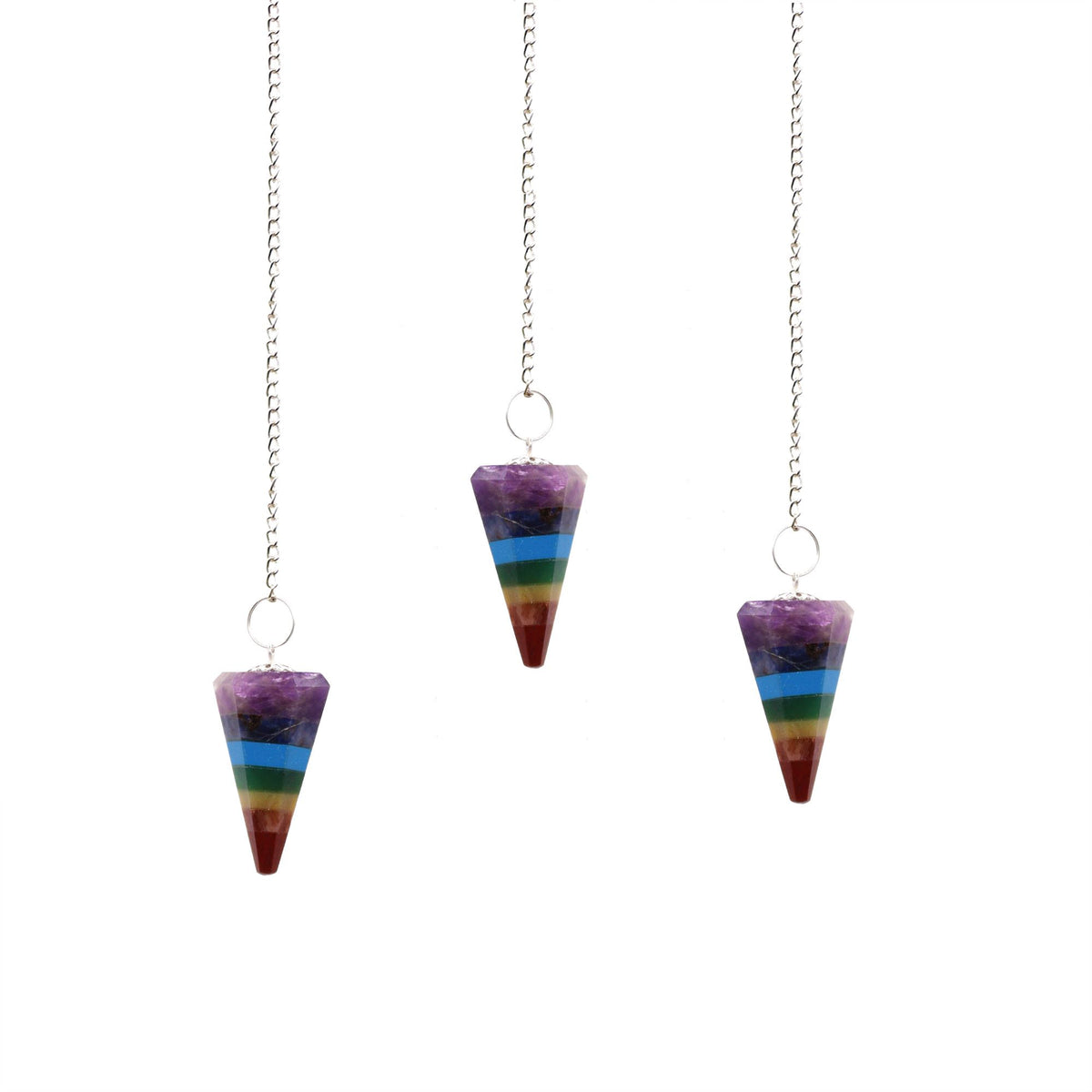 7 Chakra Slice Pendulum