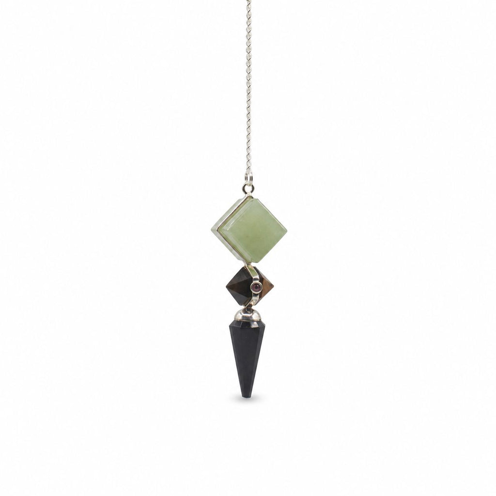 Builder of Realms Pendulum - Agate, Aventurine, Tiger Eye – view 2
