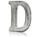 Shabby Chic Wooden Letter D - Mango Wood