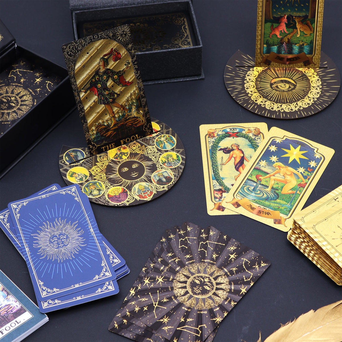 Holographic Mirror Foil Tarot Card Set – view 7