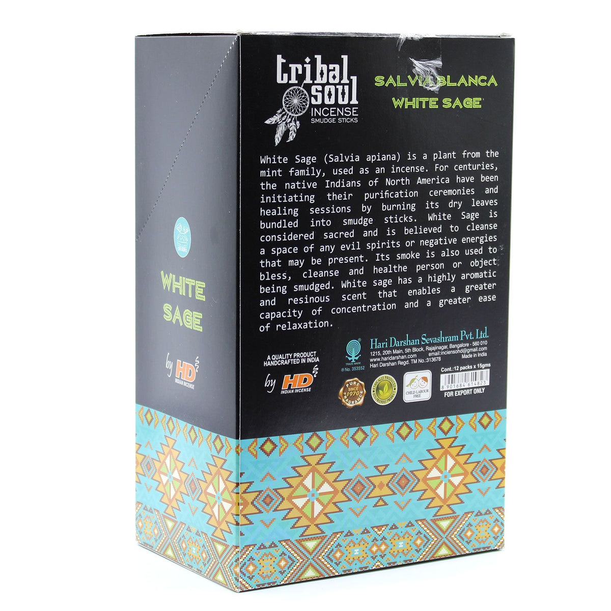 Tribal Soul White Sage Incense Sticks