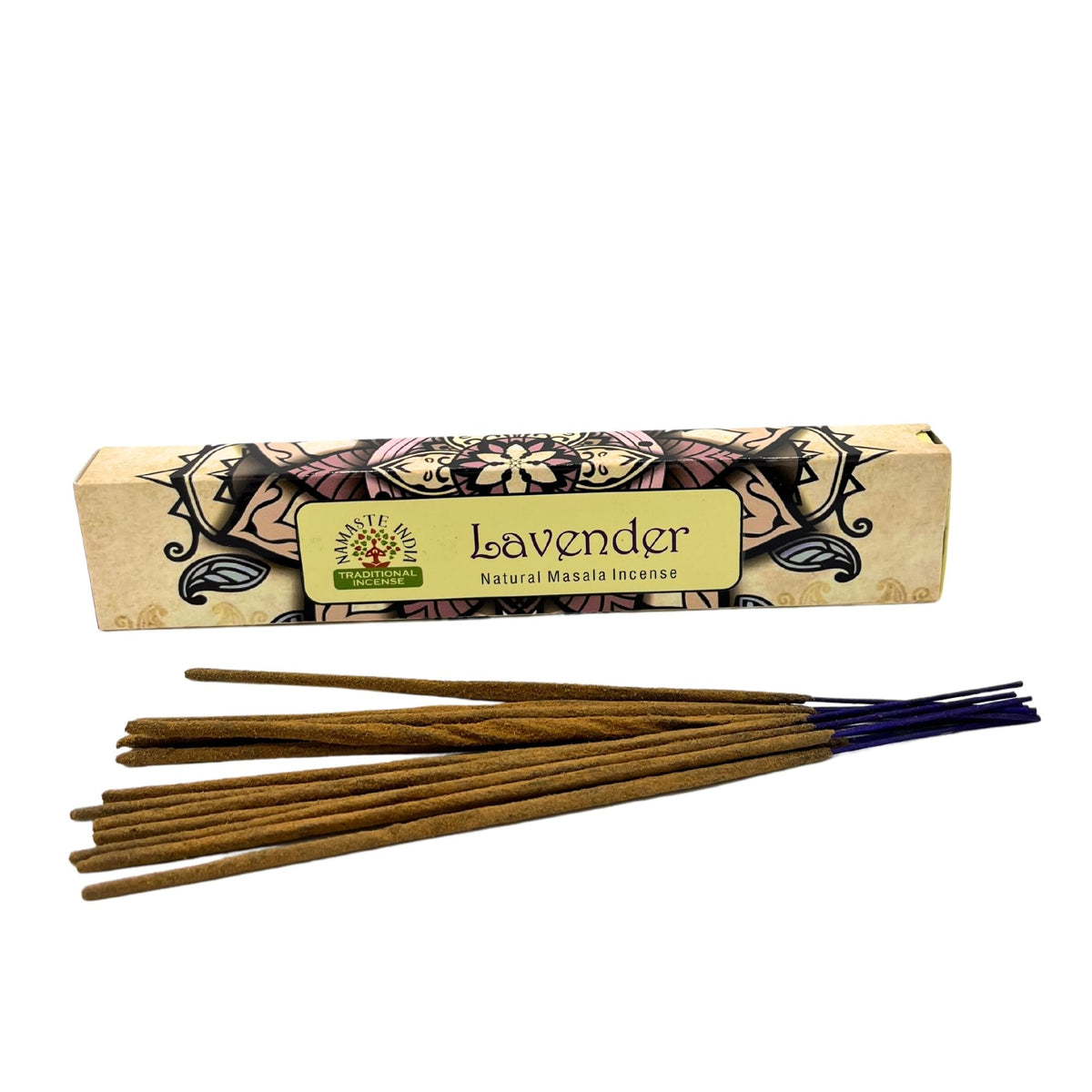 Namaste Mandala Masala Incense Sticks - Lavender – view 2