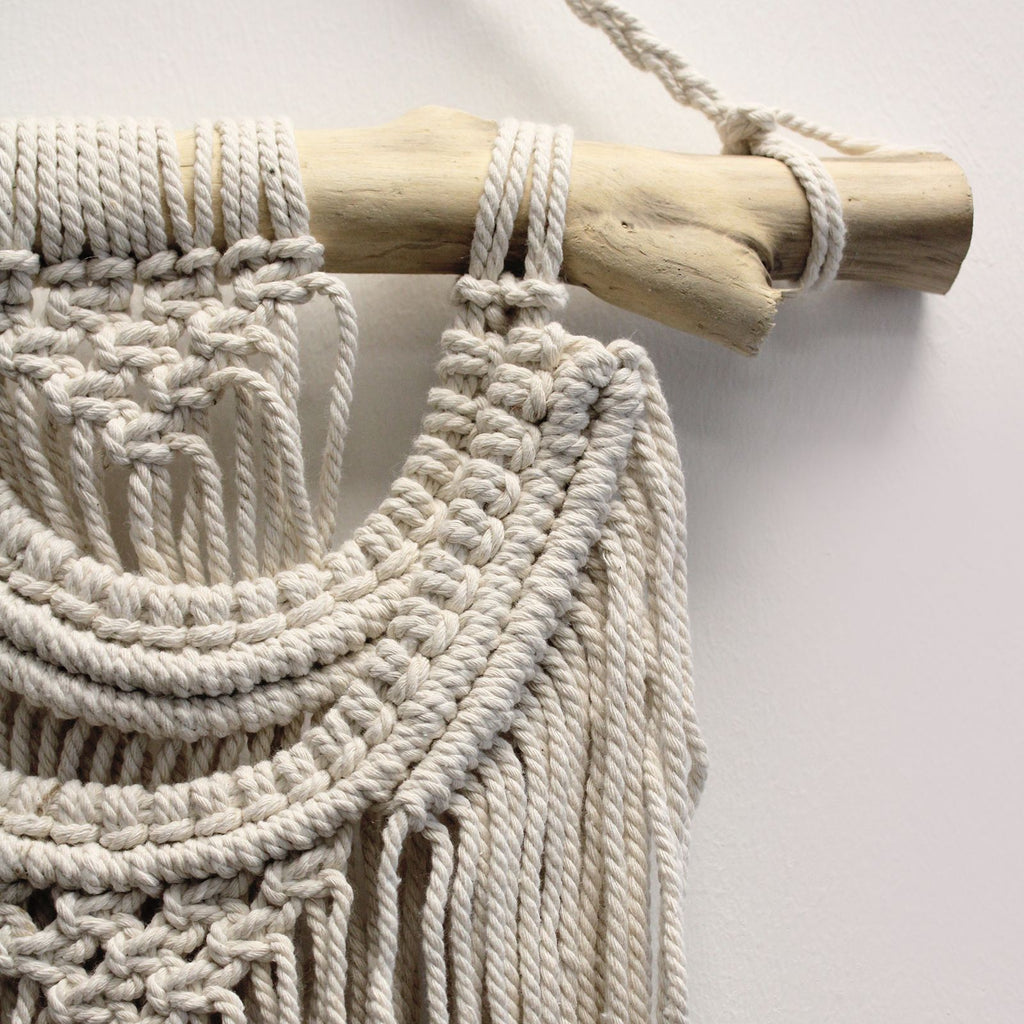 Macrame Wall Hanging - Three Waves – view 2