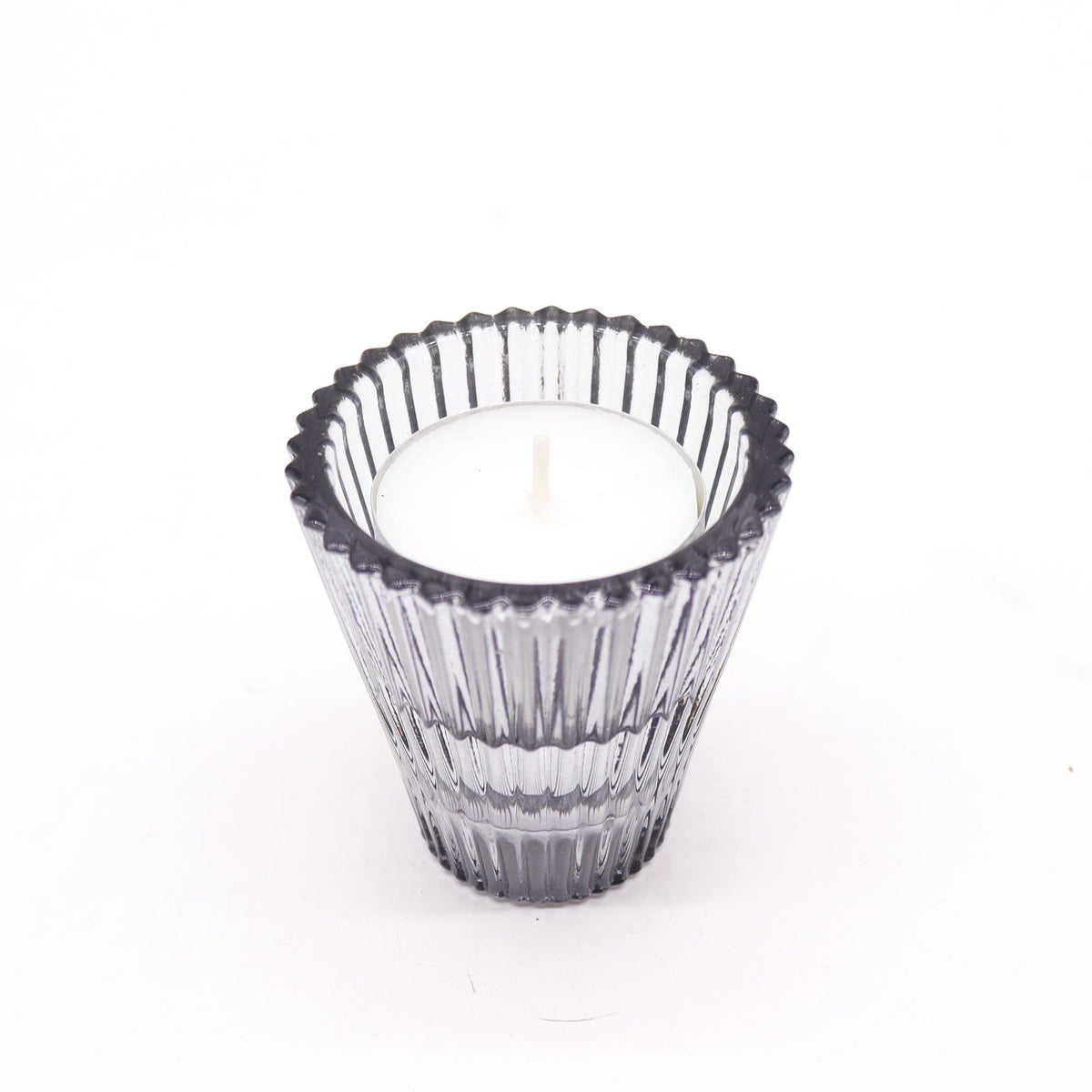 Set of 2 Flip Tealight Holders - Midnight Grey – view 2