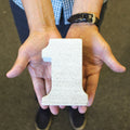 Number 9 Granite Candle Holder