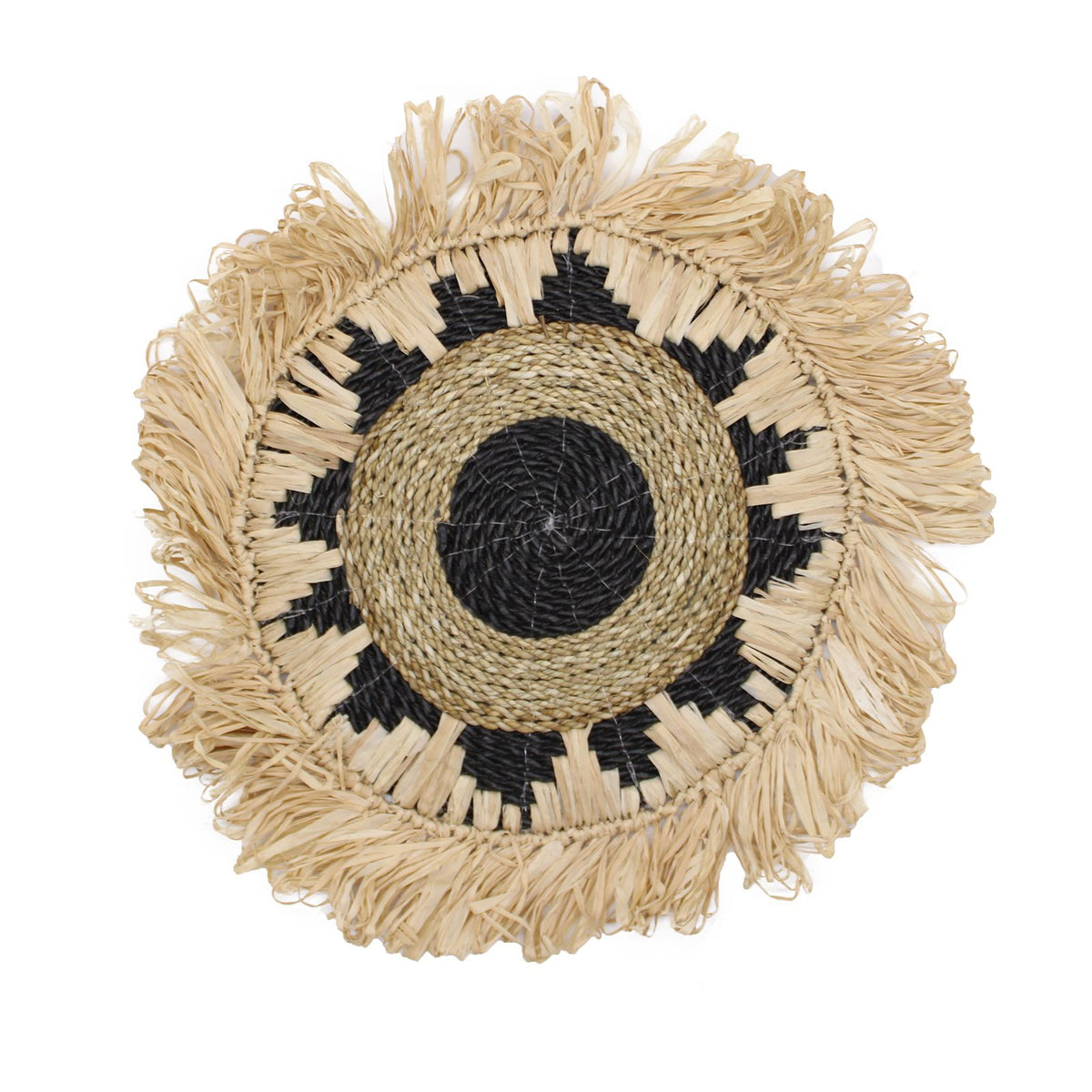 Set of Six Woven Wall Art Discs, 50 cm – view 5