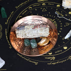 Copper Offering Plate with Flower of Life – view 3