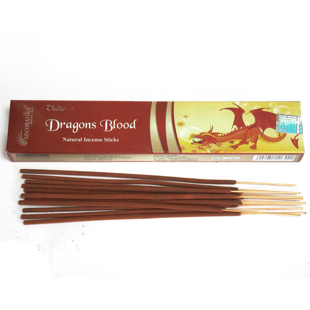 Aromatika Vedic Masala Incense Sticks - Dragon Blood
