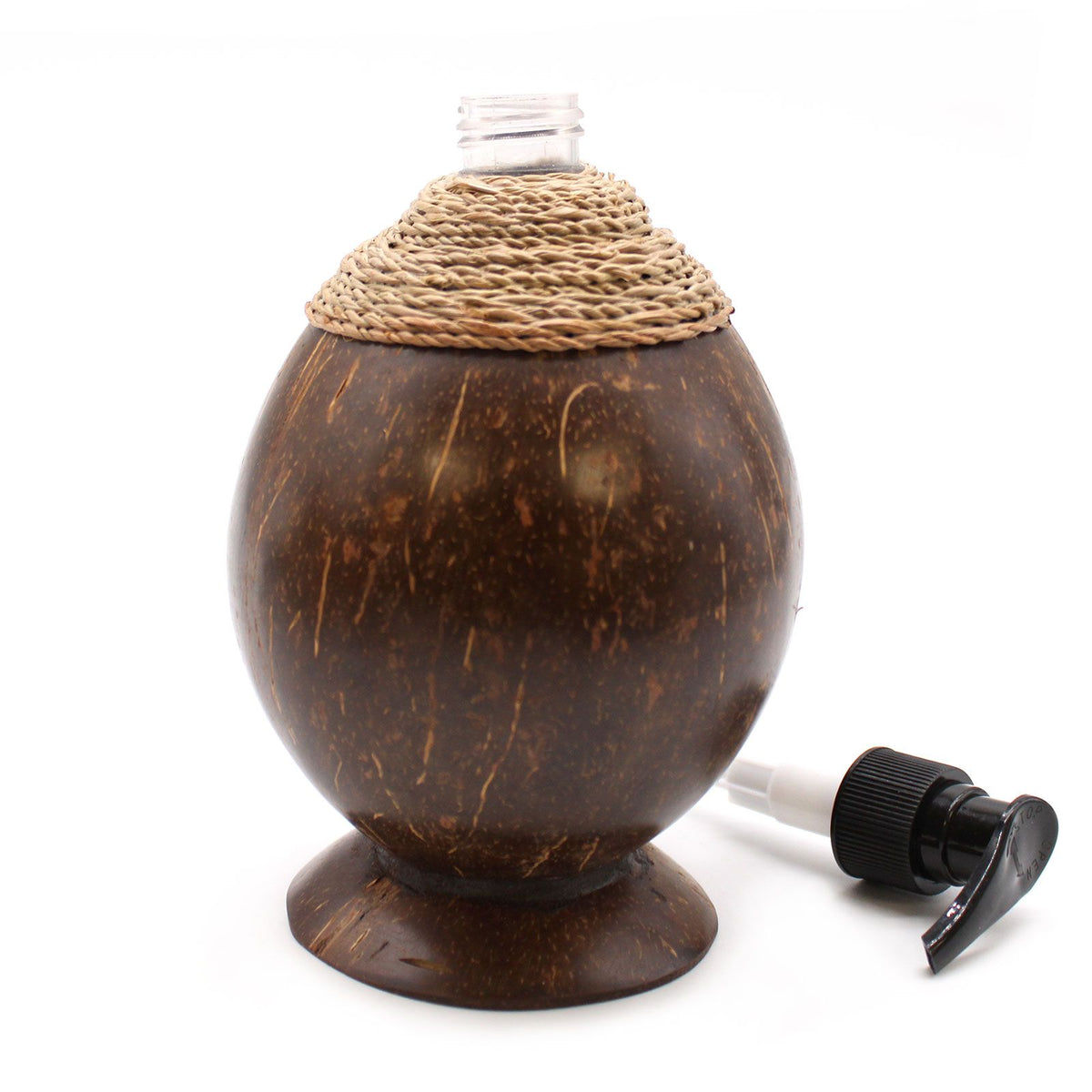 Natural Coconut Wood Soap Dispenser 150ml – view 6