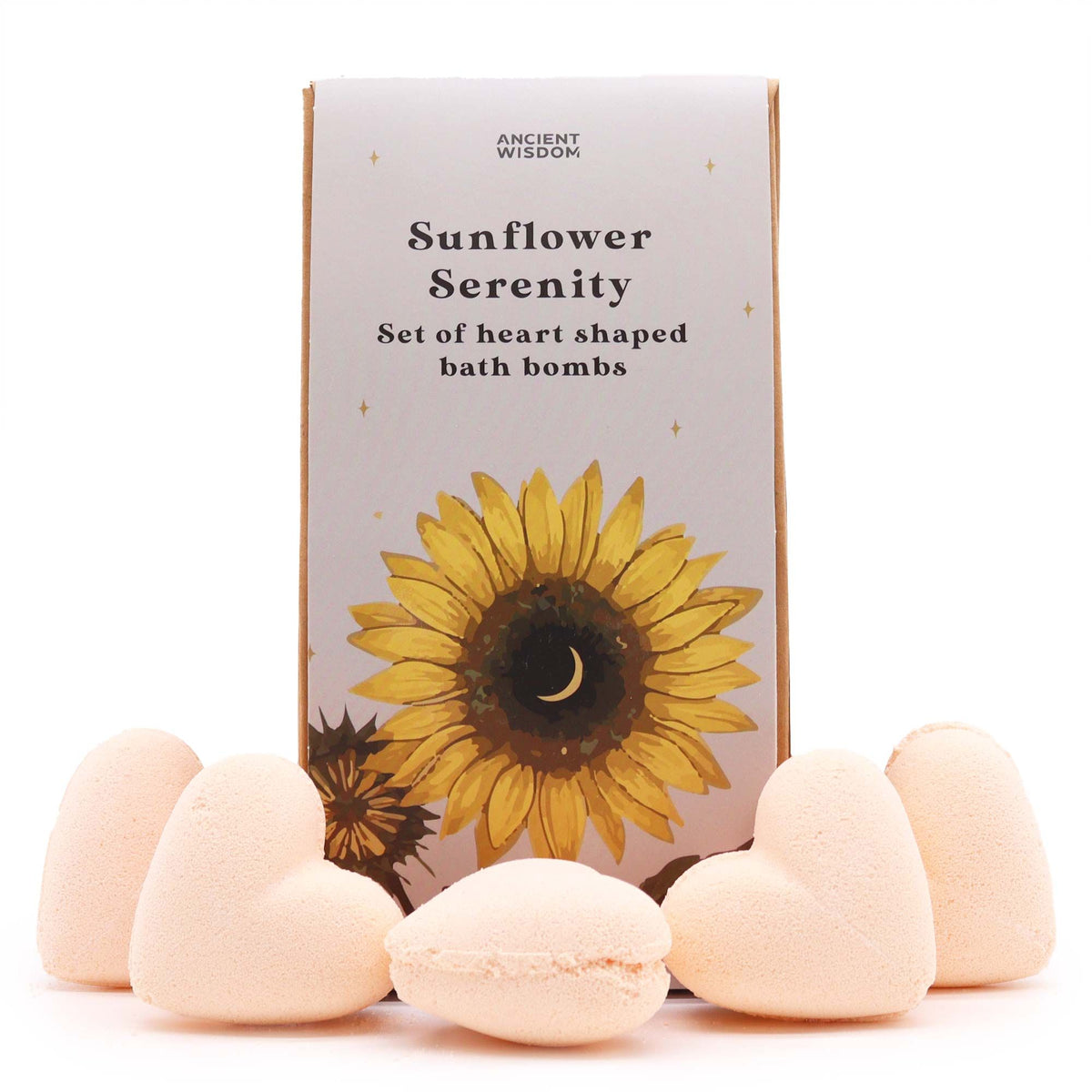 Sunflower Serenity Heart Bath Bombs Gift Set – view 4