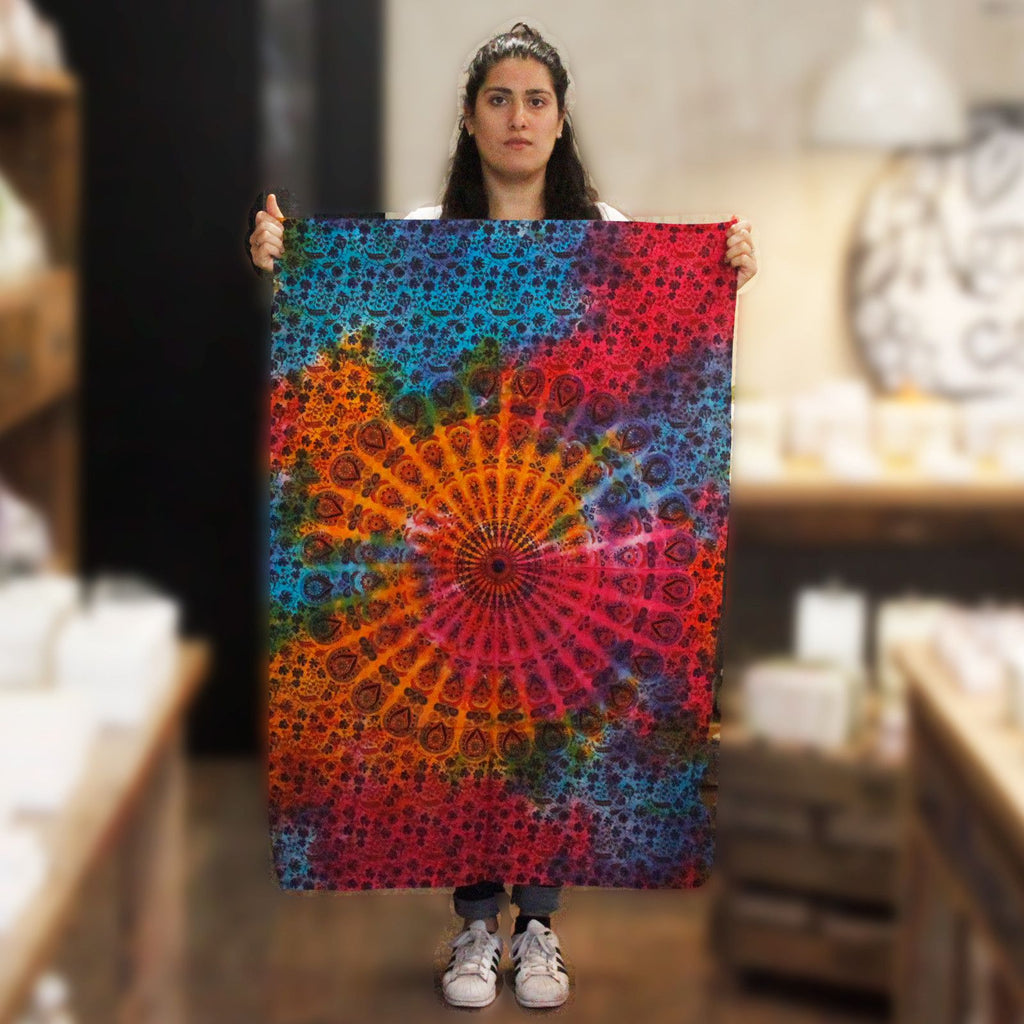 Cotton Wall Art (78x112cm) - Round Mandala – view 2