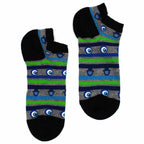 Hop Hare Bamboo Low Trainer Socks - Evil Eye & Hamsa