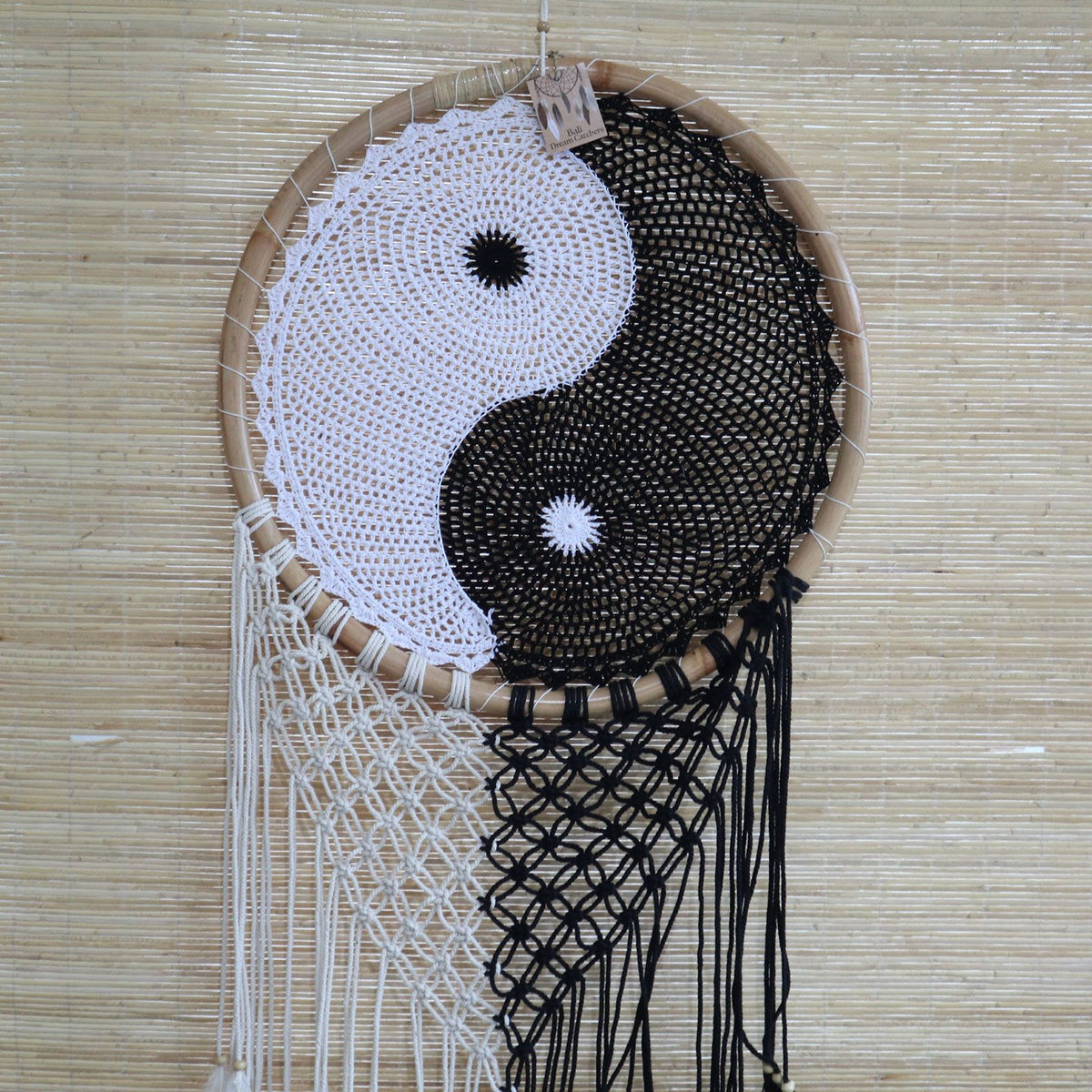 Bali Dreamcatcher - Extra Large Yin Yang - 50 cm – view 2