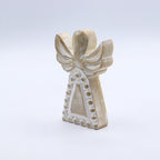 Small Mango Wood Angel - Whitewash Finish – view 5