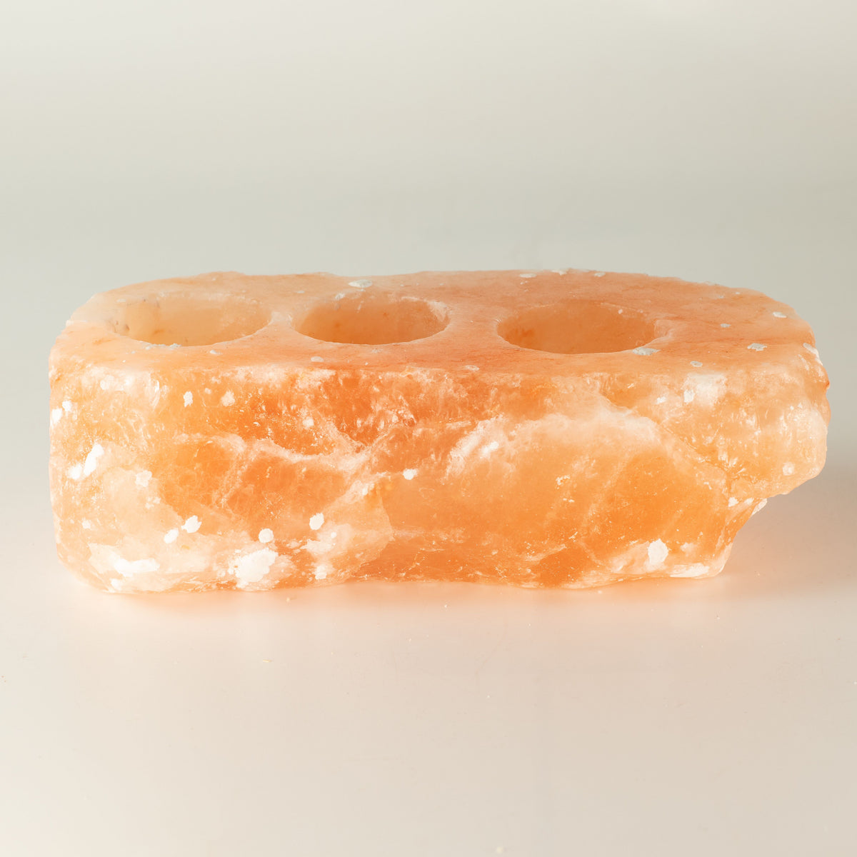 Himalayan Salt Candle Holder - Three Tealights – view 4