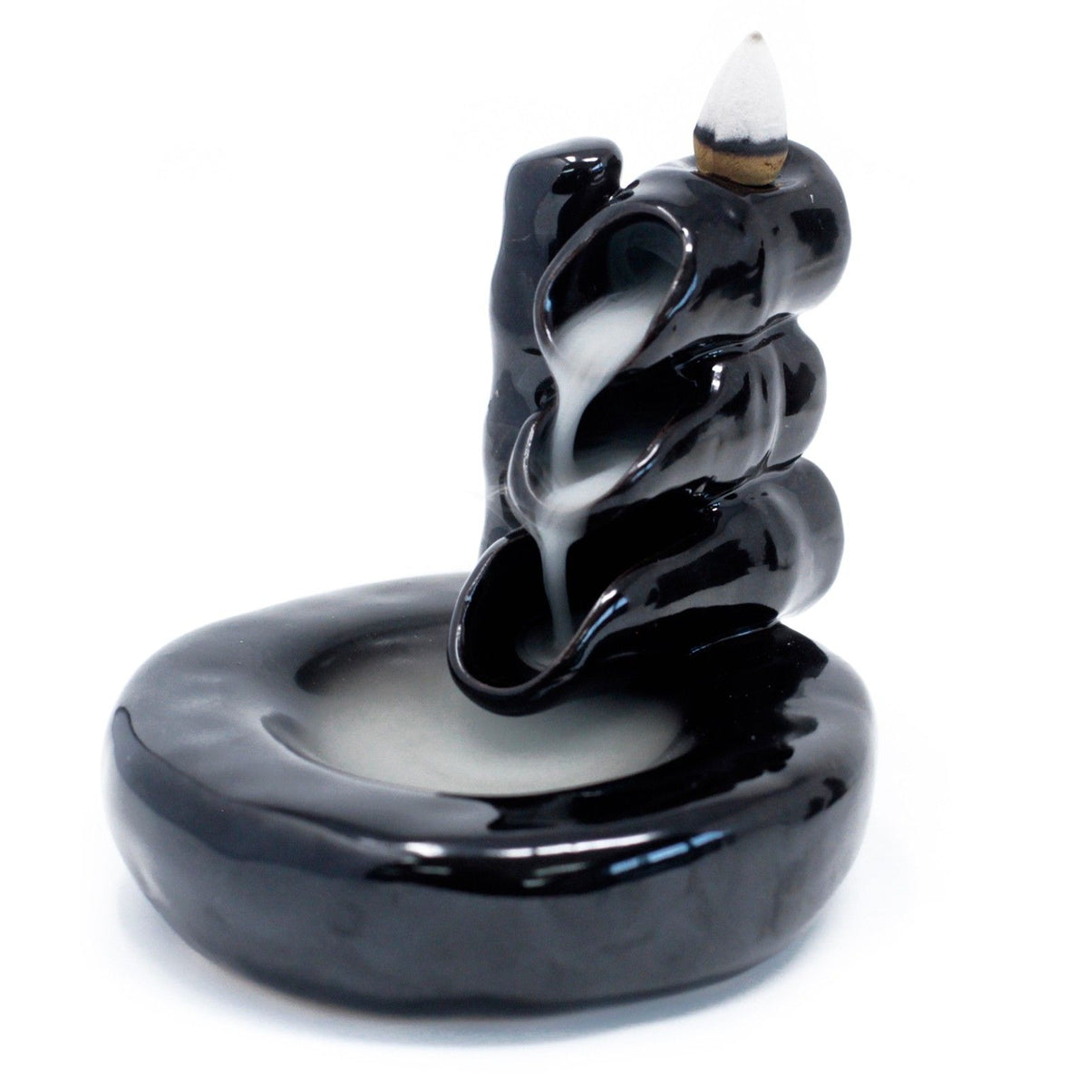 Backflow Incense Burner - Bamboo & Pool – view 2