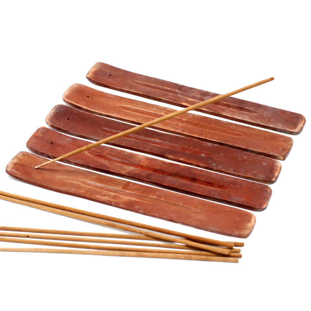 Plain Mango Wood Incense Ashcatcher 25.5 cm – view 2