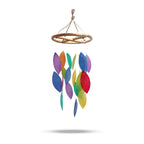 Rainbow Leaf Wind Chime, Small Drop – view 3