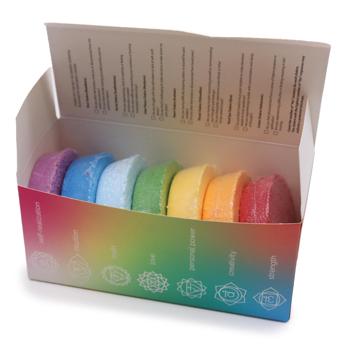 Chakra Bath Fizzers Large Gift Box - Harmony & Glow – view 2