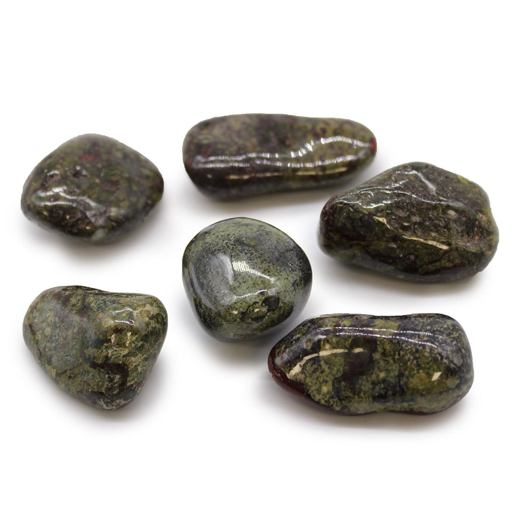 Bag of 6 Large African Tumble Stones - Dragon Stone – view 2