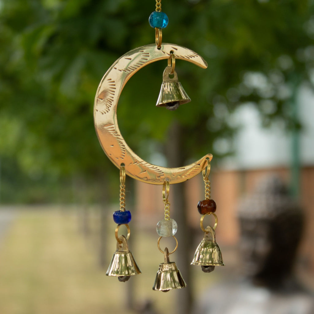Moon Drop Wind Chime - 10 Bells, 6.5x63cm – view 2