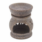 Small Soapstone Oil Burner 8cm - Elephant – view 3