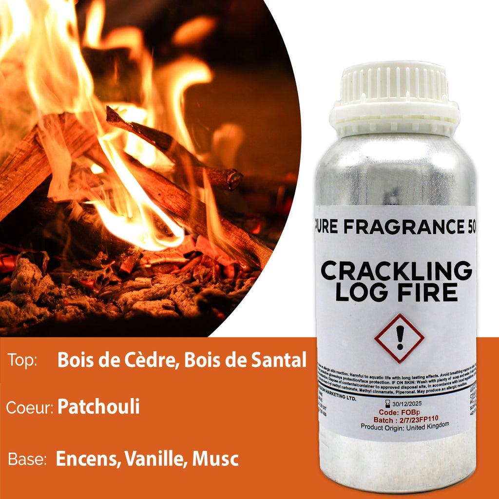 Crackling Log Fire Pure Fragrance Oil - 500ml – view 4