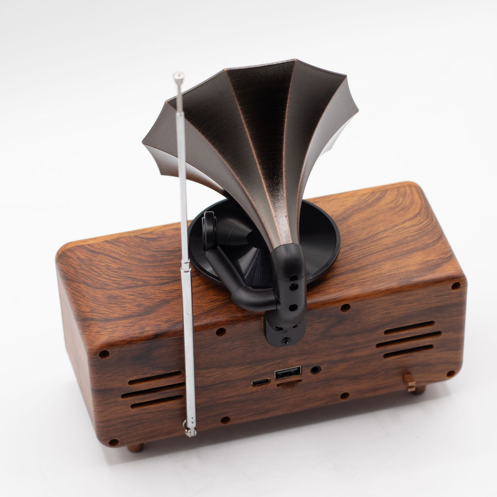 Retro Double Gramophone Bluetooth Speaker – view 6