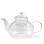 Glass Infuser Teapot - Round Pearl - 800ml – view 2