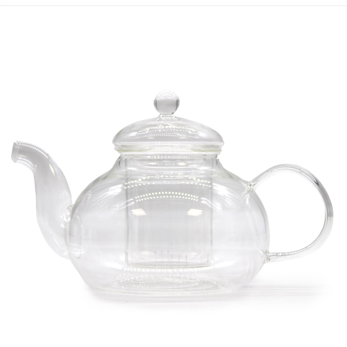 Glass Infuser Teapot - Round Pearl - 800ml – view 2