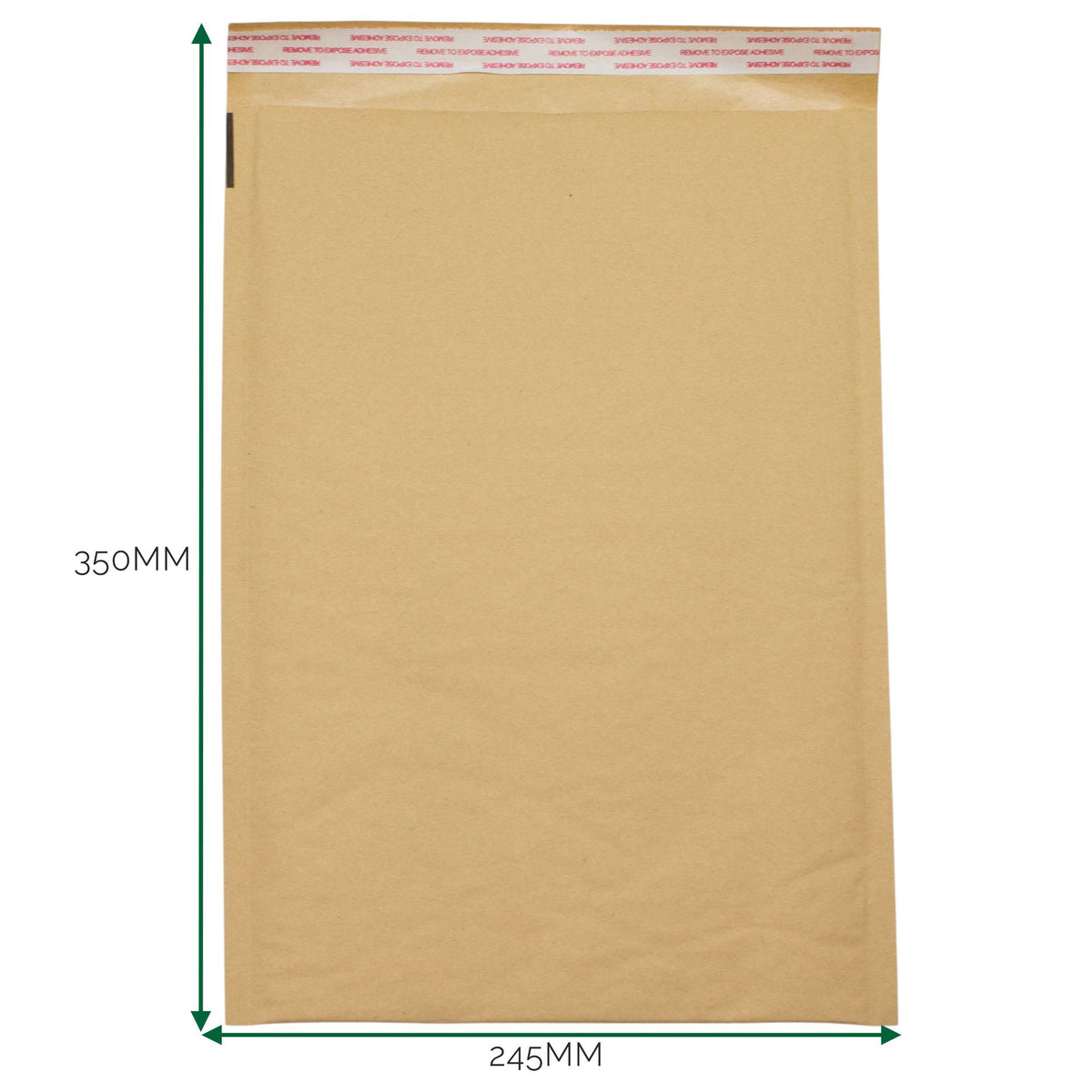 Kraft Bubble Mailing Envelope 245x350+40mm
