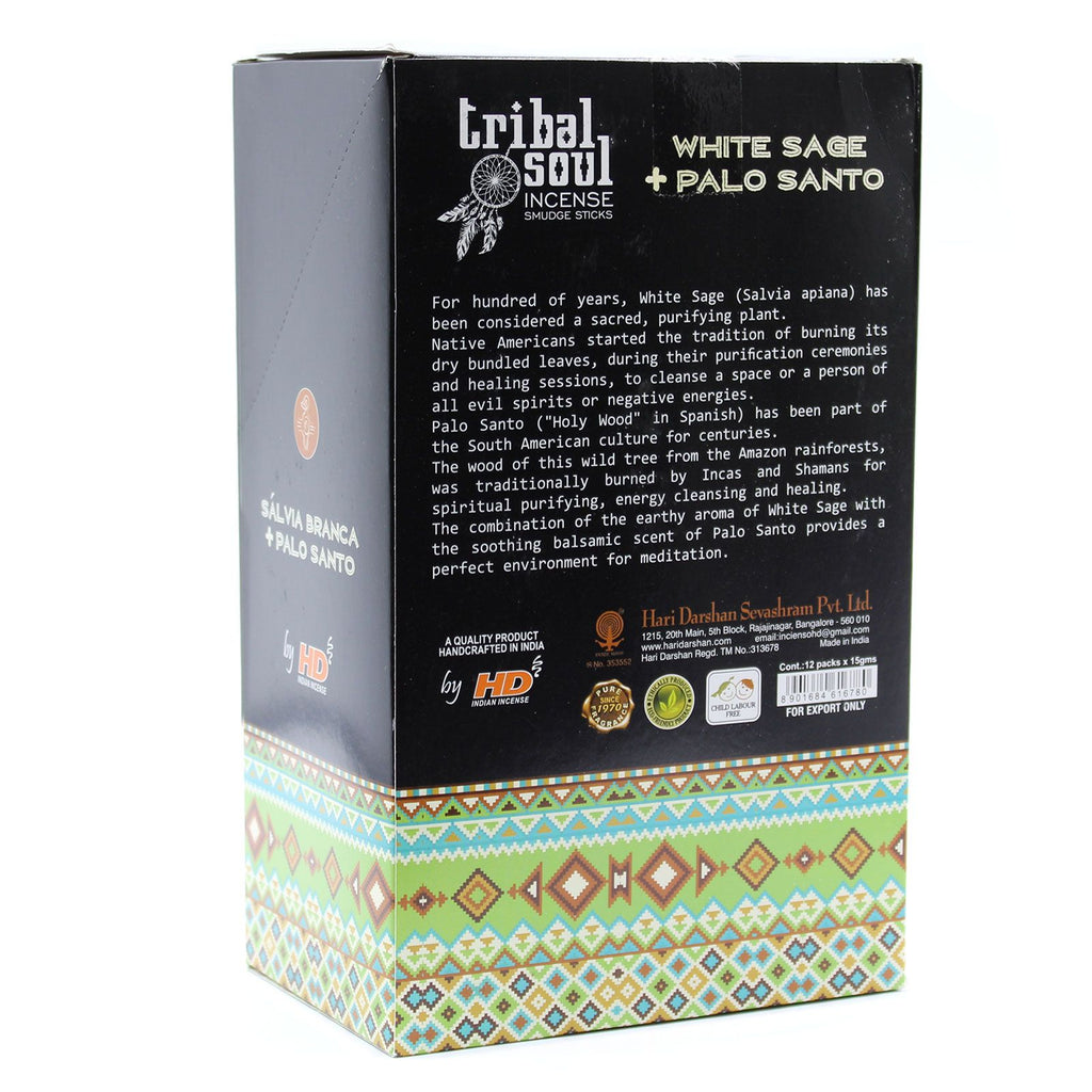 Tribal Soul White Sage and Palo Santo Incense Sticks – view 2