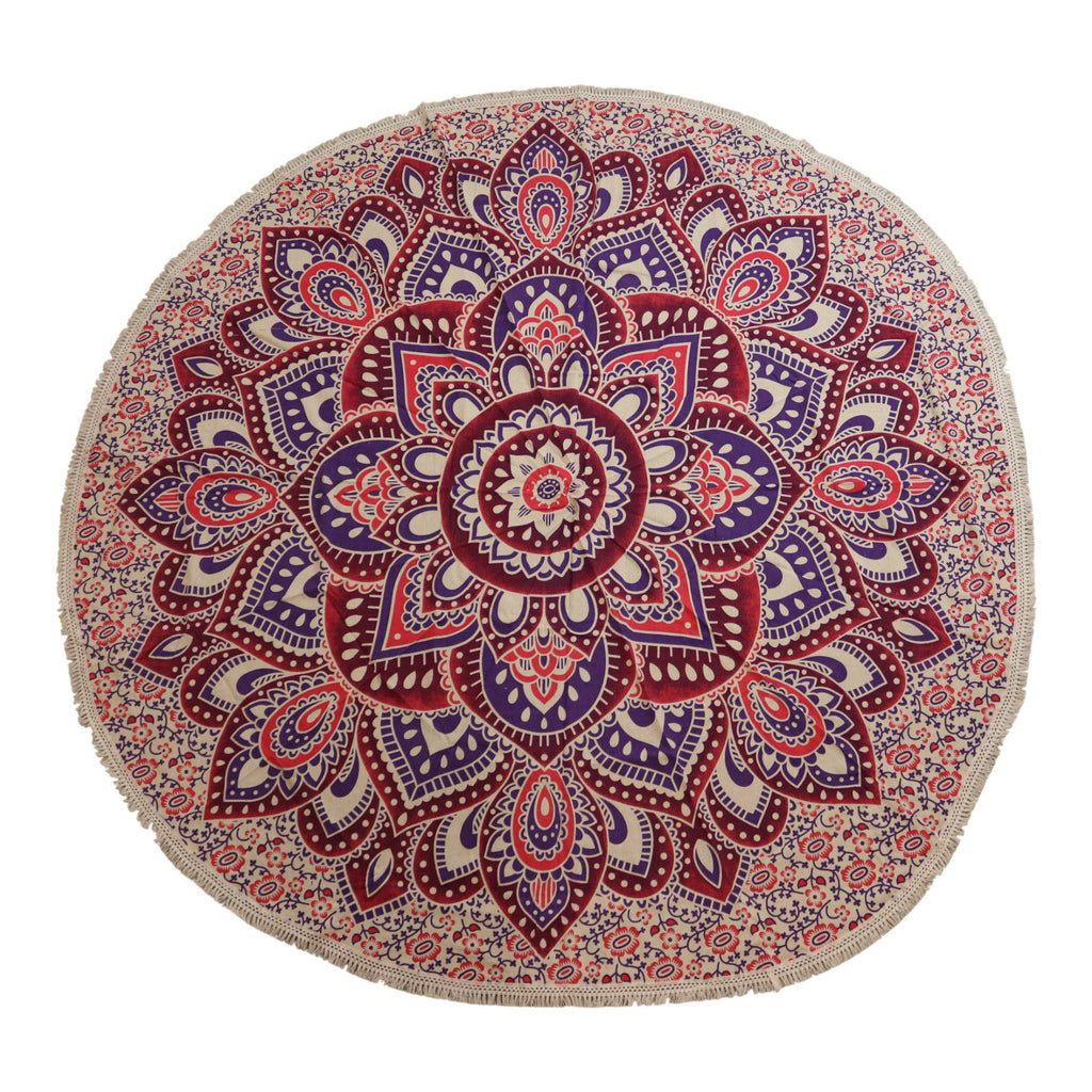 Large Mandala Roundy Art (180cm) - Pink & Purple – view 3