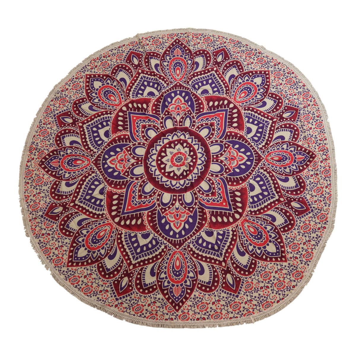 Large Mandala Roundy Art (180cm) - Pink & Purple – view 3