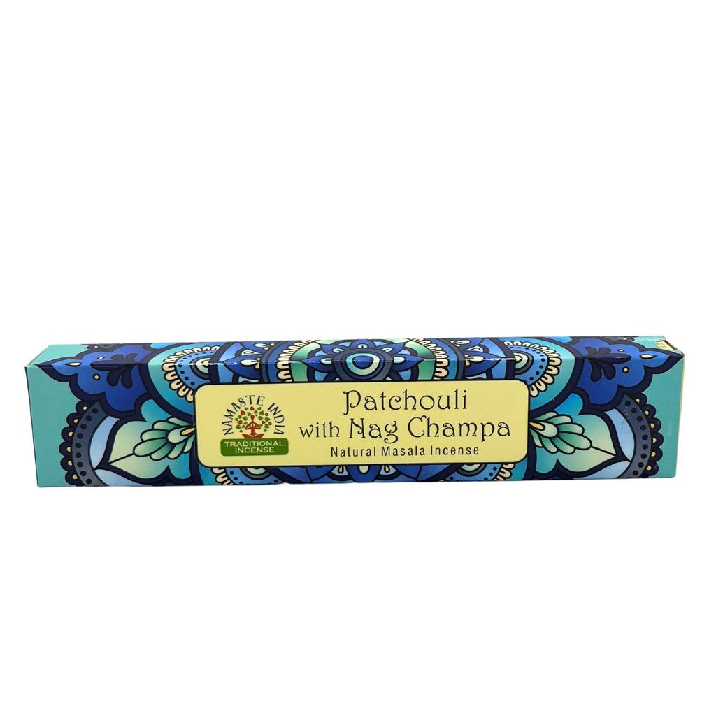Namaste Mandala Masala Incense - Patchouli with Nag Champa