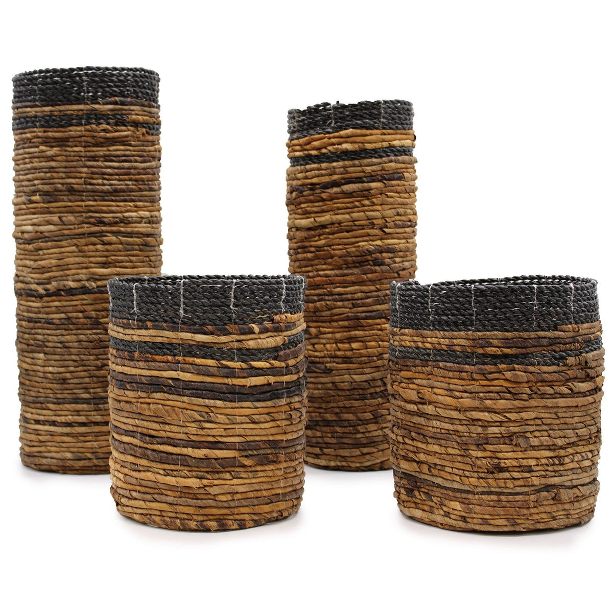 Banana Leaf Vase and Bin Set (2 Vases, 2 Bins), 22 x 22 cm – view 9