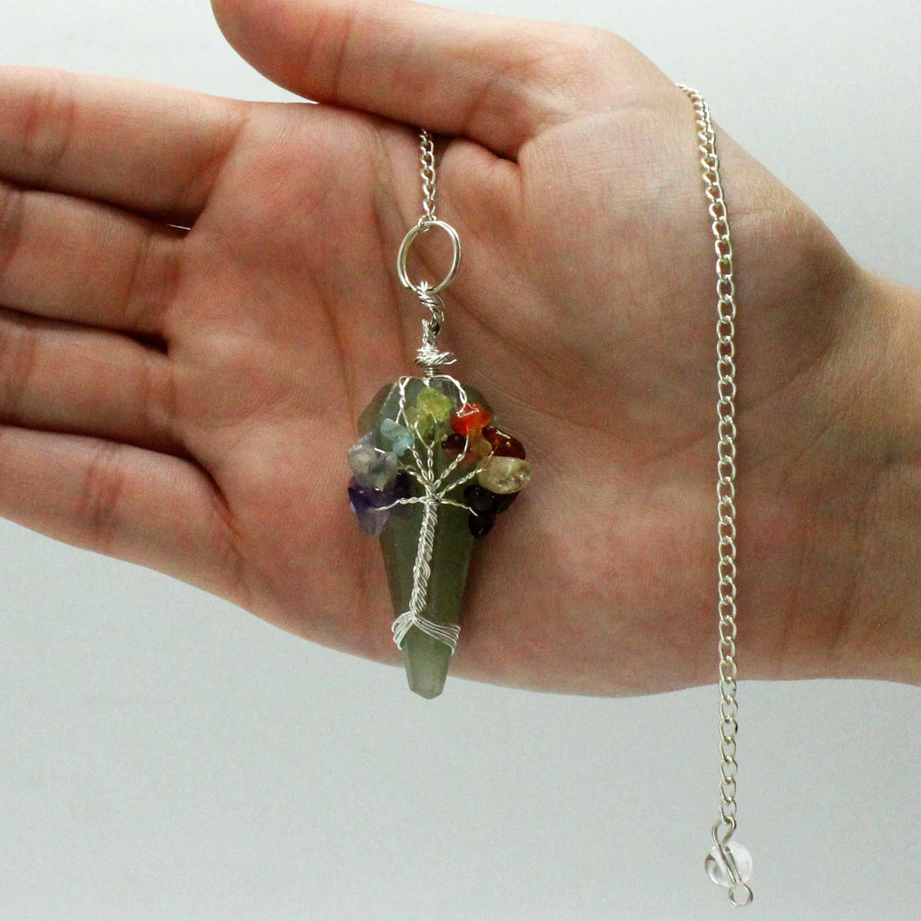 Magic Pendulum - Seven Chakra Aventurine