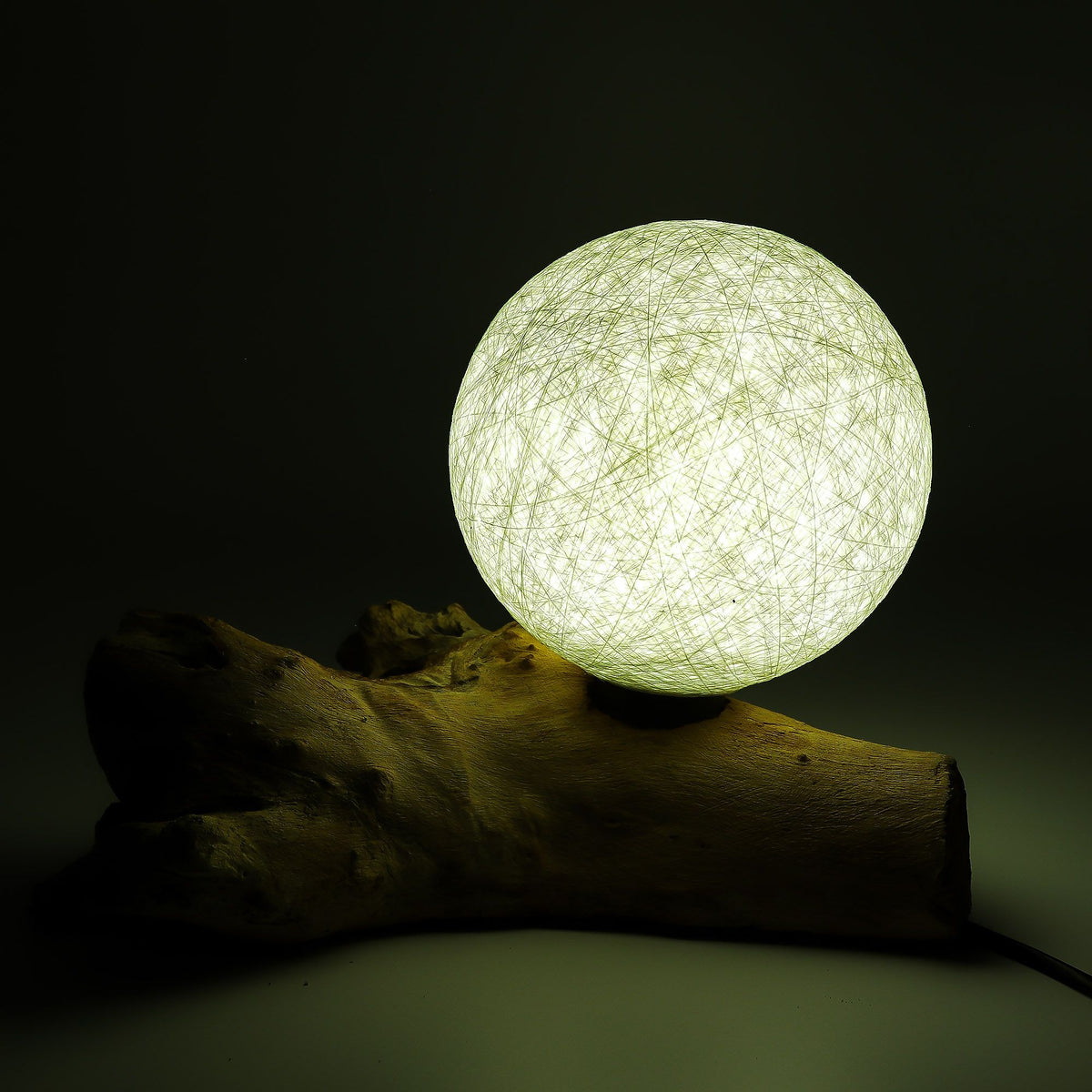 DriftGlow Lamp - Cotton Luna Ivory Shade – view 5