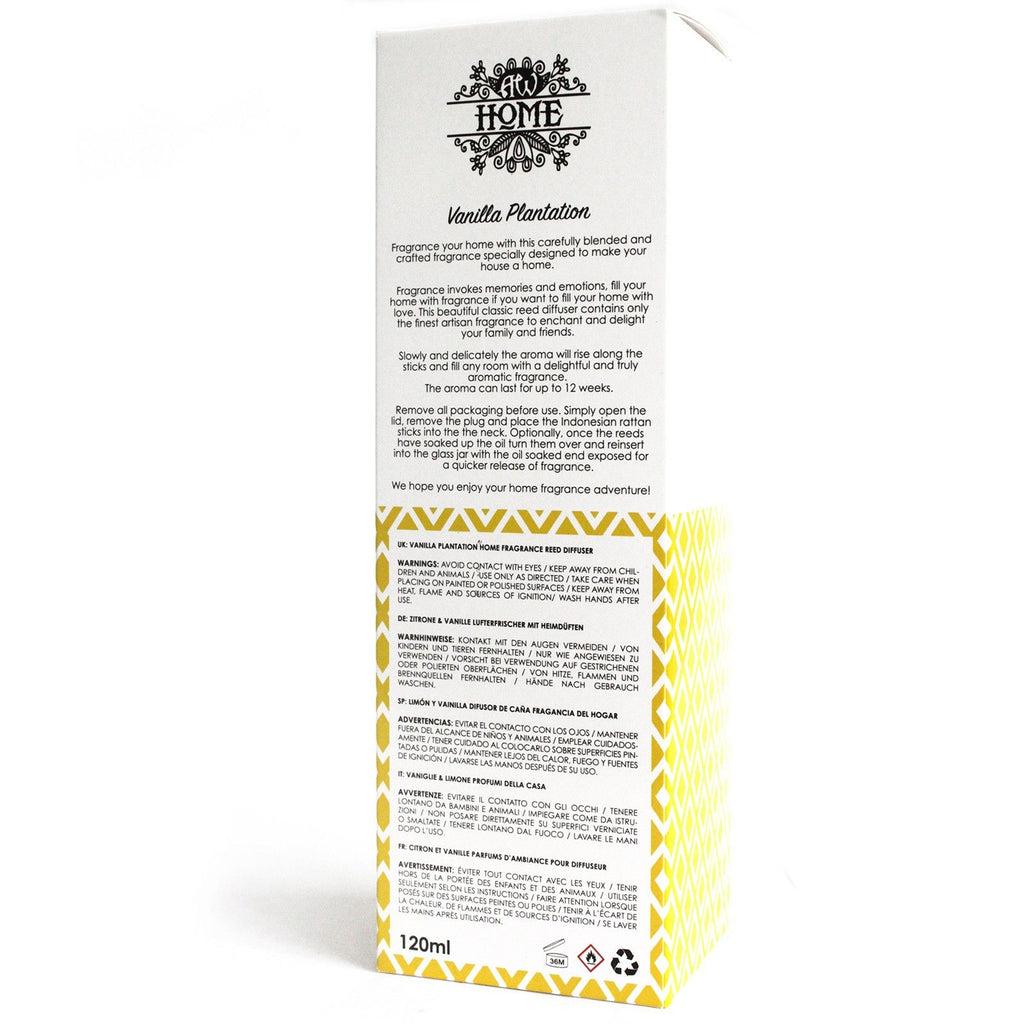 120ml Reed Diffuser - Vanilla Plantation – view 4