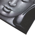 Buddha Painting, Grey Sand Finish - 80 x 60cm