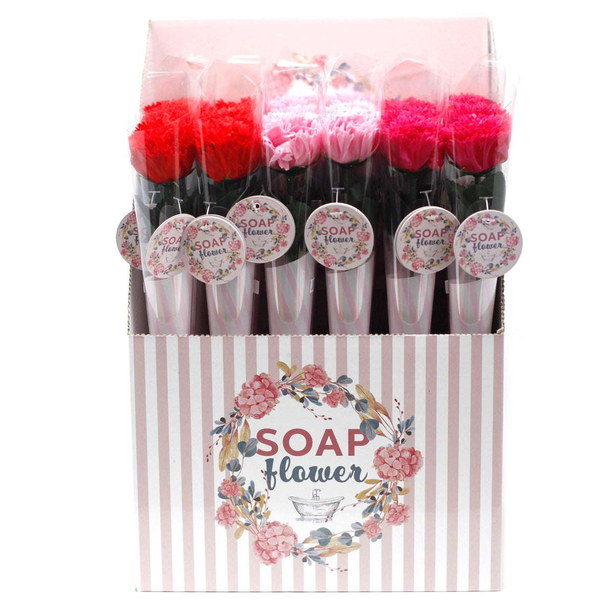 Small Carnation Soap Flower – view 4