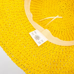 Nomad Sari Floppy Straw Sun Hat - Yellow – view 4
