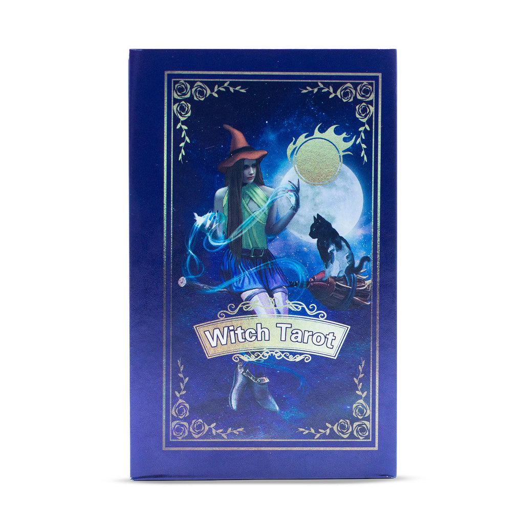 Purple Foil Witch Tarot Card Set with Guidebook – view 3