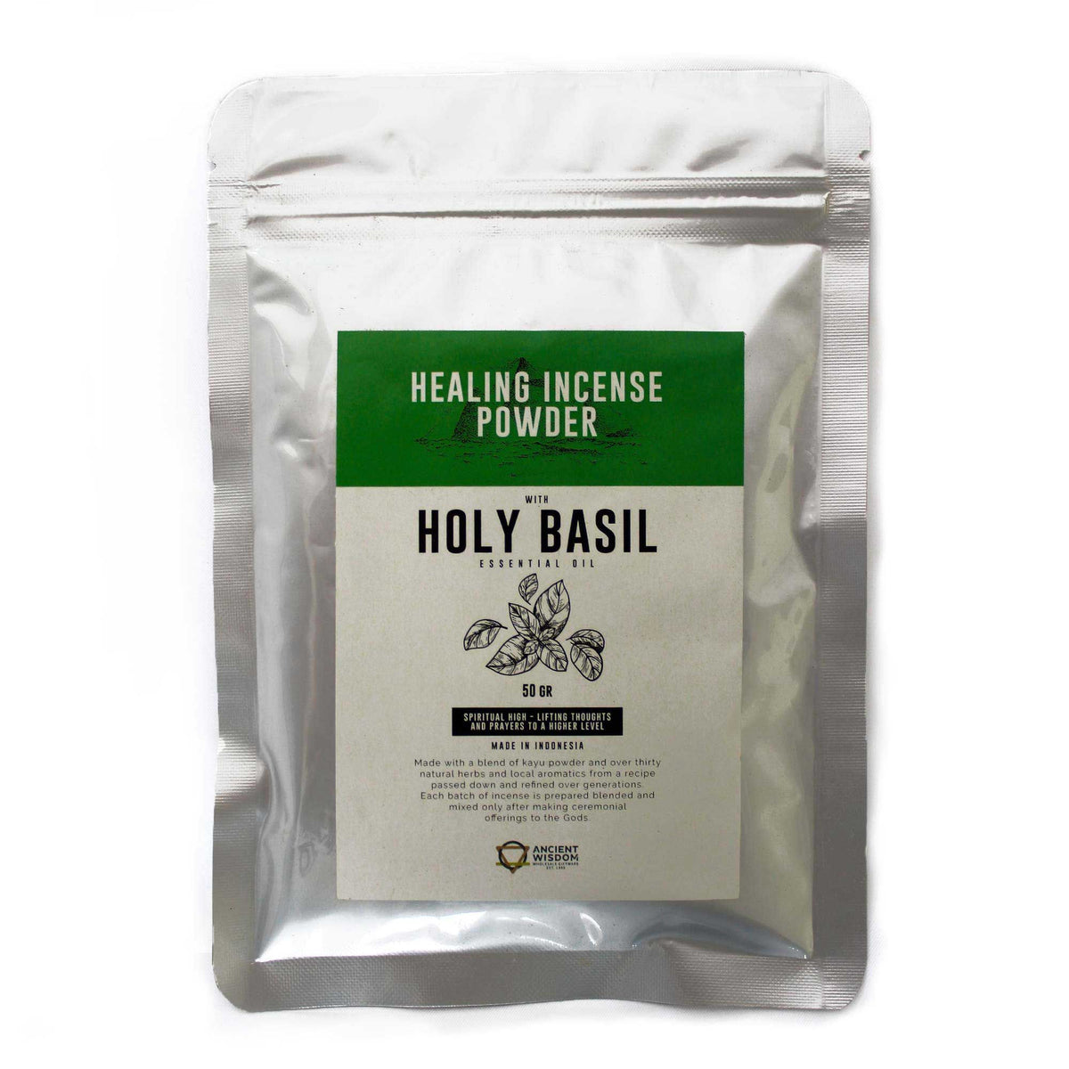 Healing Incense Powder - Holy Basil 50g