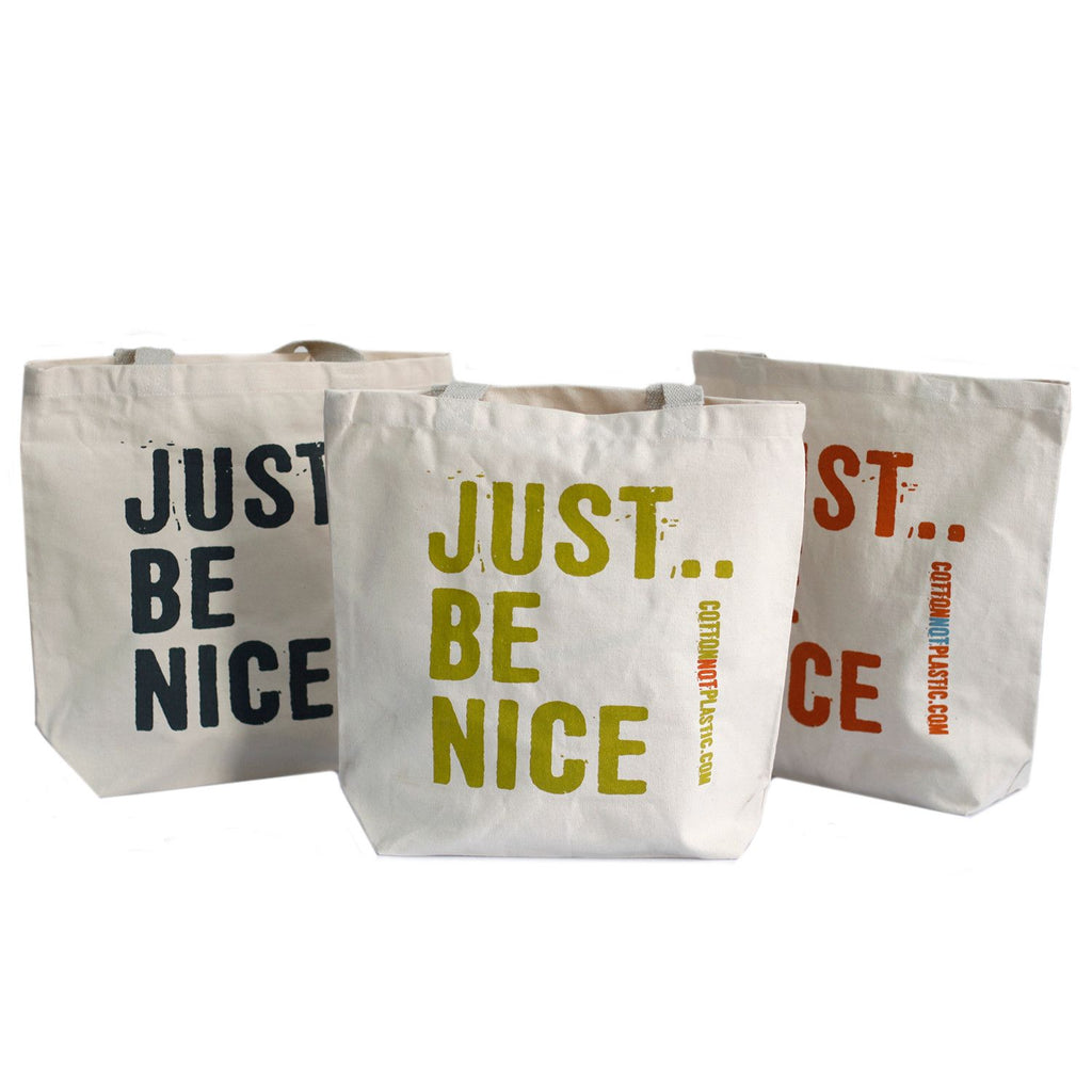 Just Be Nice Cotton Bag – view 4