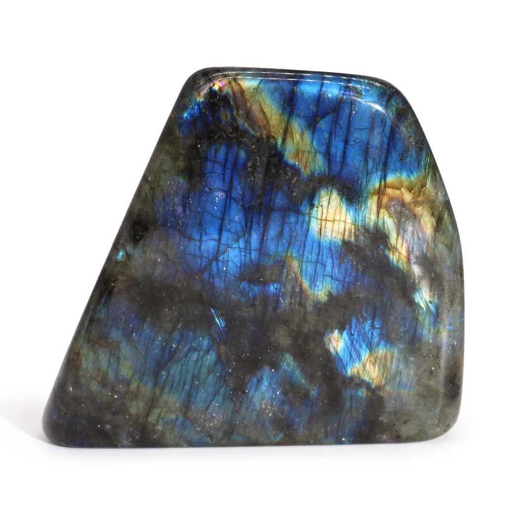 Madagascar Labradorite Statement Stone (approx 1kg, 10-17cm) – view 3